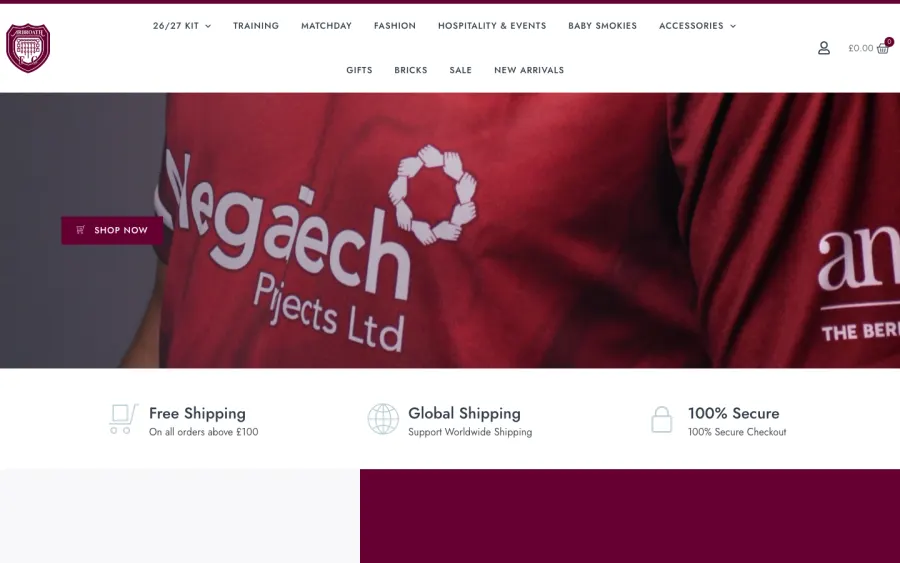 Arbroath FC Shop